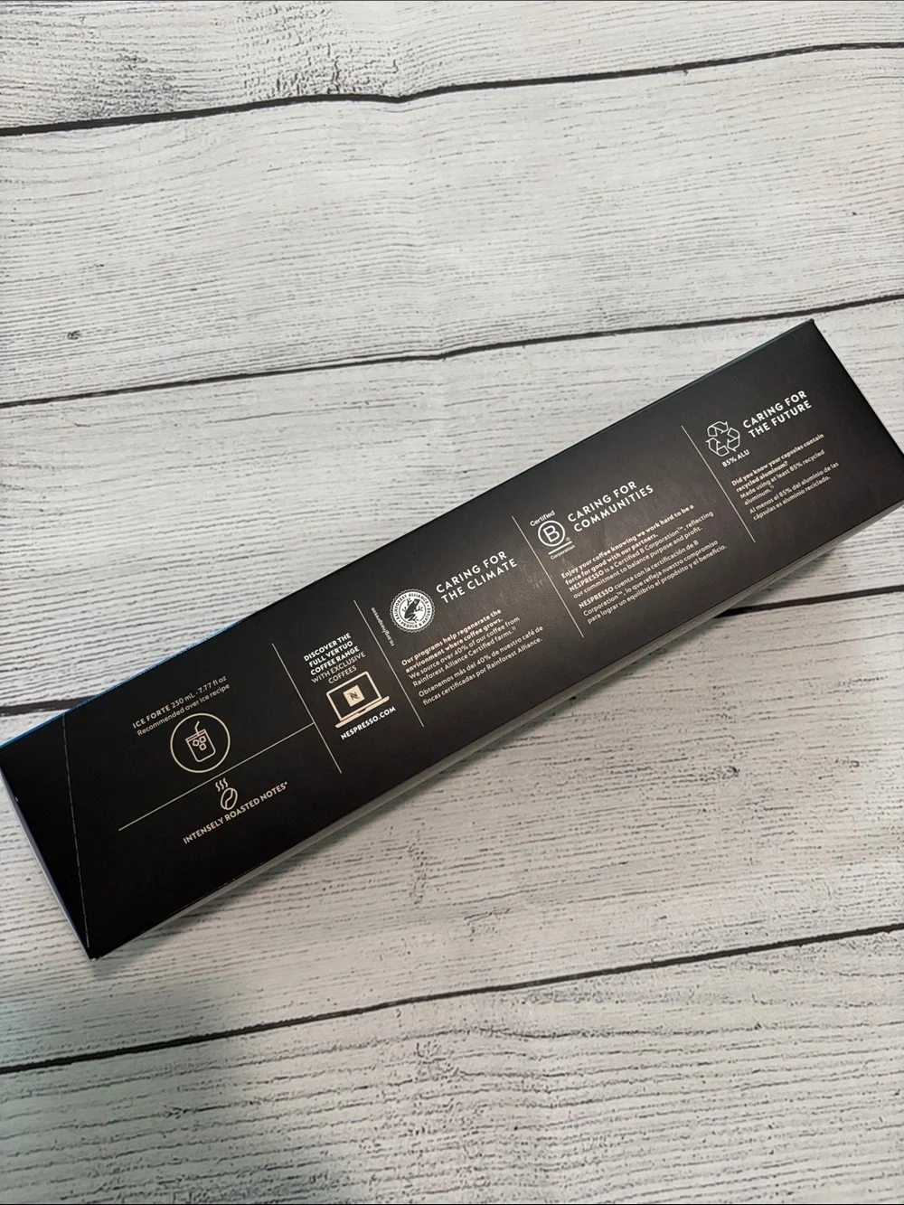 Nespresso Ice Forte Vertuo Pods